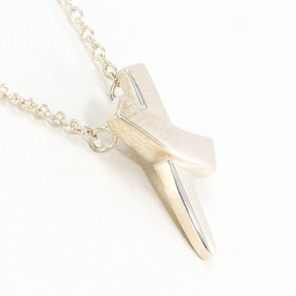 ティファニー キス シルバー ネックレス necklace 総重量約3.0g 約42cm