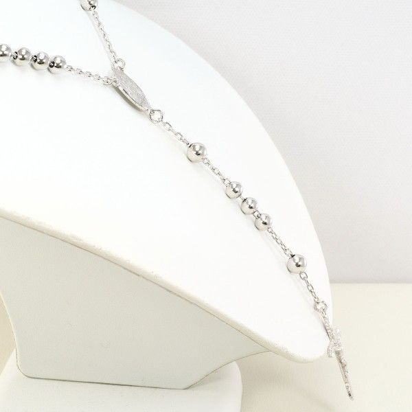 ドルチェ＆ガッバーナ ロザリオ シルバー ネックレス necklace 総重量