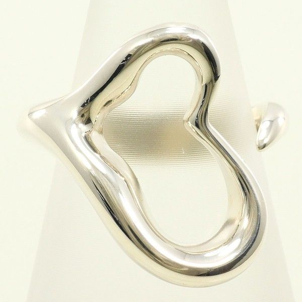 ティファニー オープンハート シルバー リング ring 指輪 9号 総重量約5 4 g