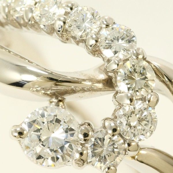 PT900 リング ring 指輪 13号 ダイヤ 0.72 鑑定書 総重量約9.6g - メルカリ