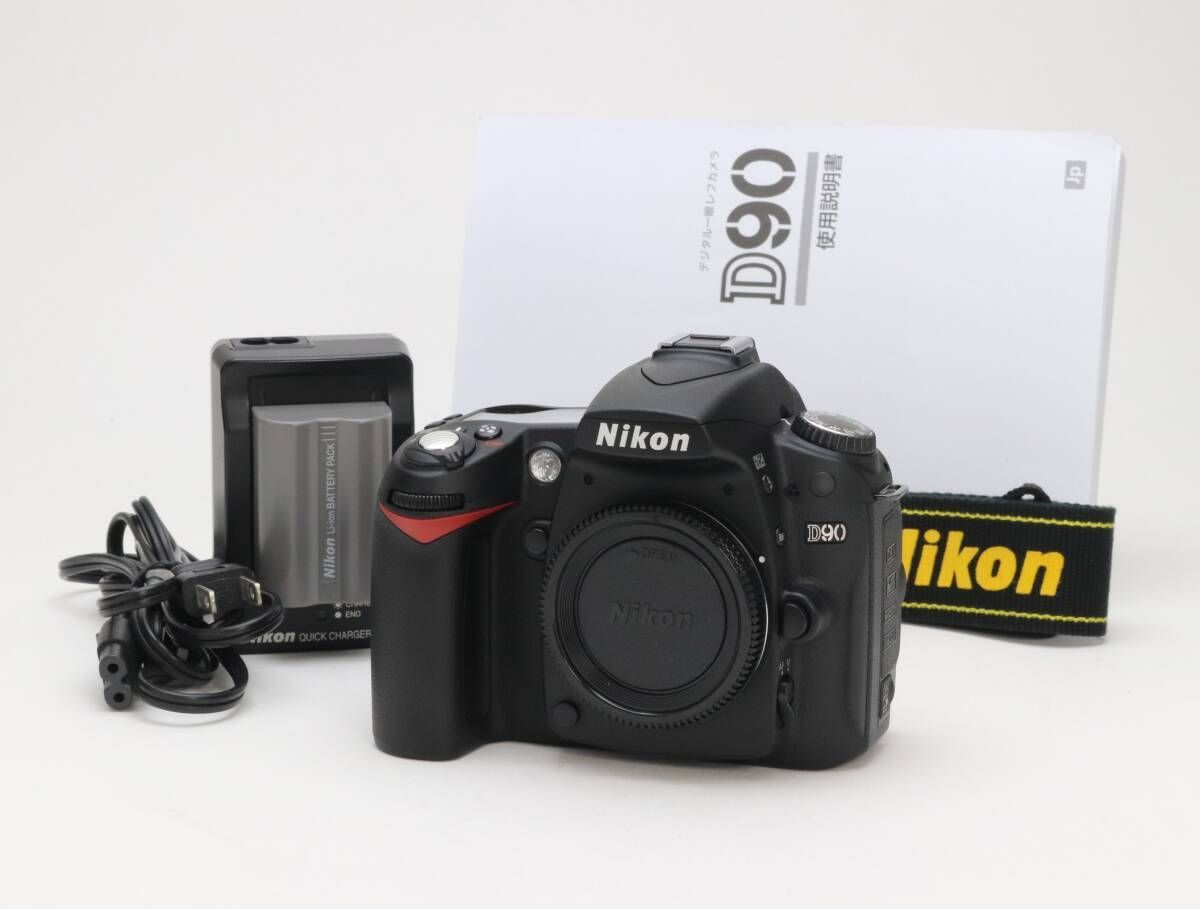 AA (新品級) Nikon ニコン D90 ボディ シャッター回数141 初期不良返品