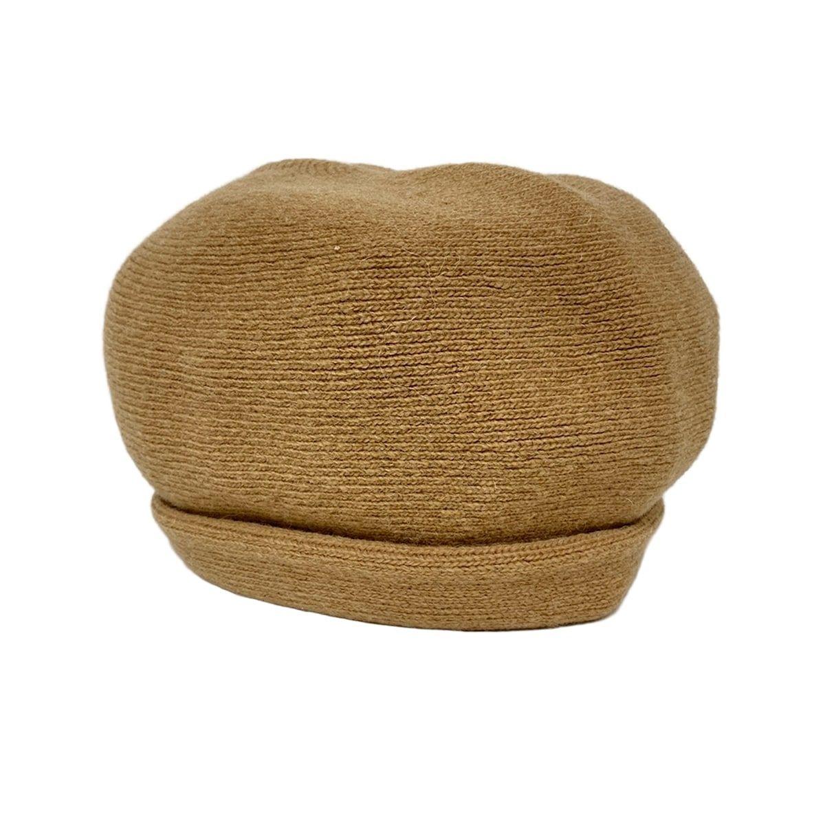 ニット帽 ベージュ