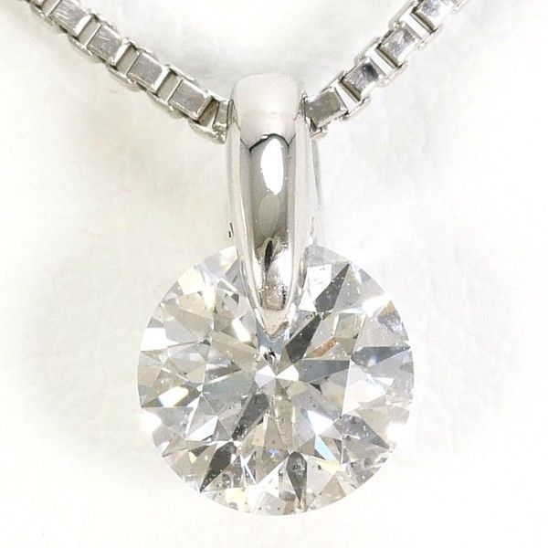 PT 900 850 ネックレス necklace ダイヤ 0 525 鑑定書 総重量約3 3 g 約41 cm