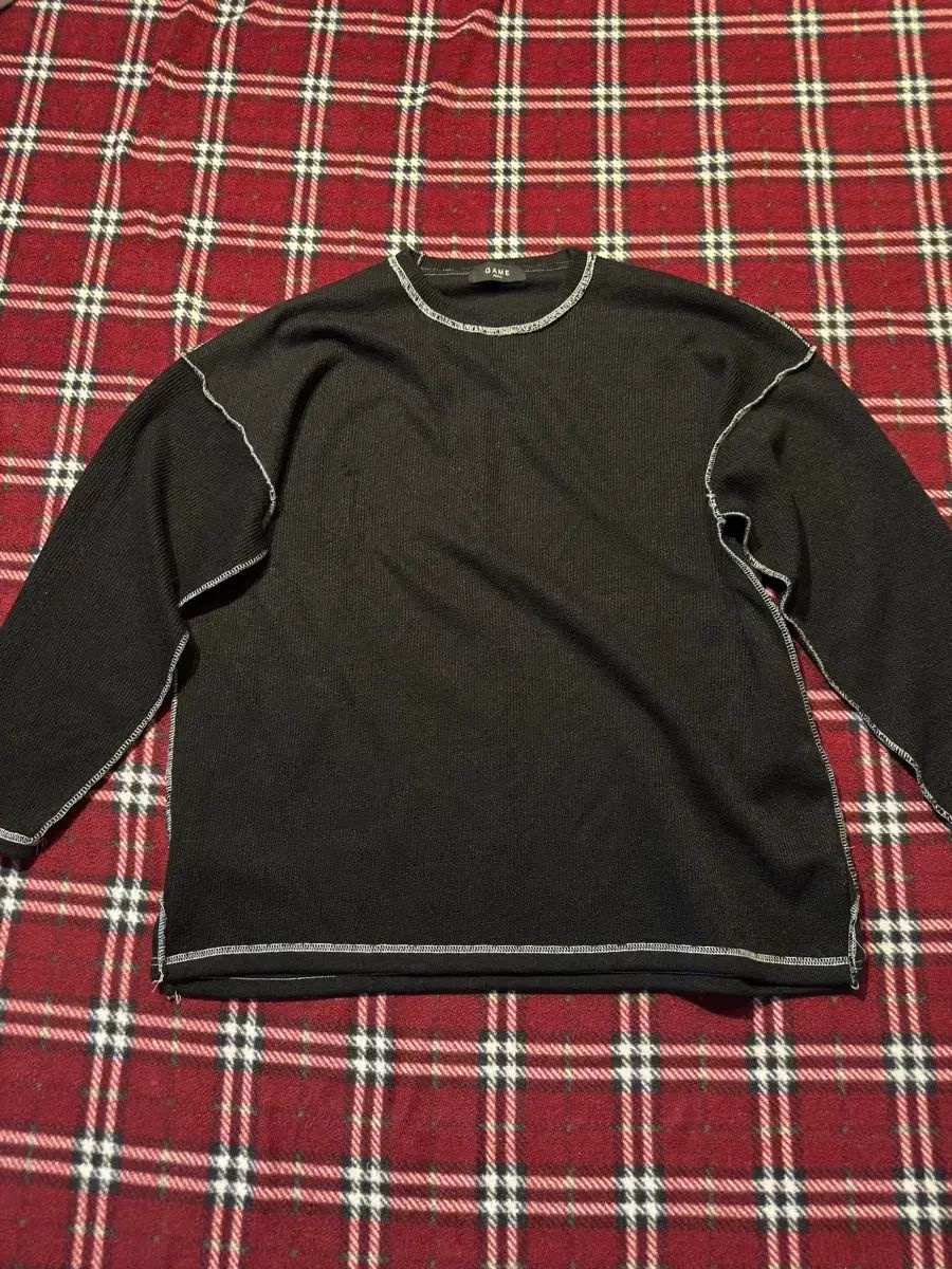 ヴィンテージ LINE オーバーサイズ ニット