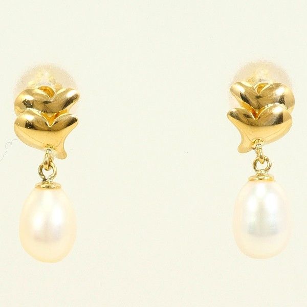 イヤリング3点 K18YG ショップ ピアス pierced earrings パール（真珠） 総重量約0.6g