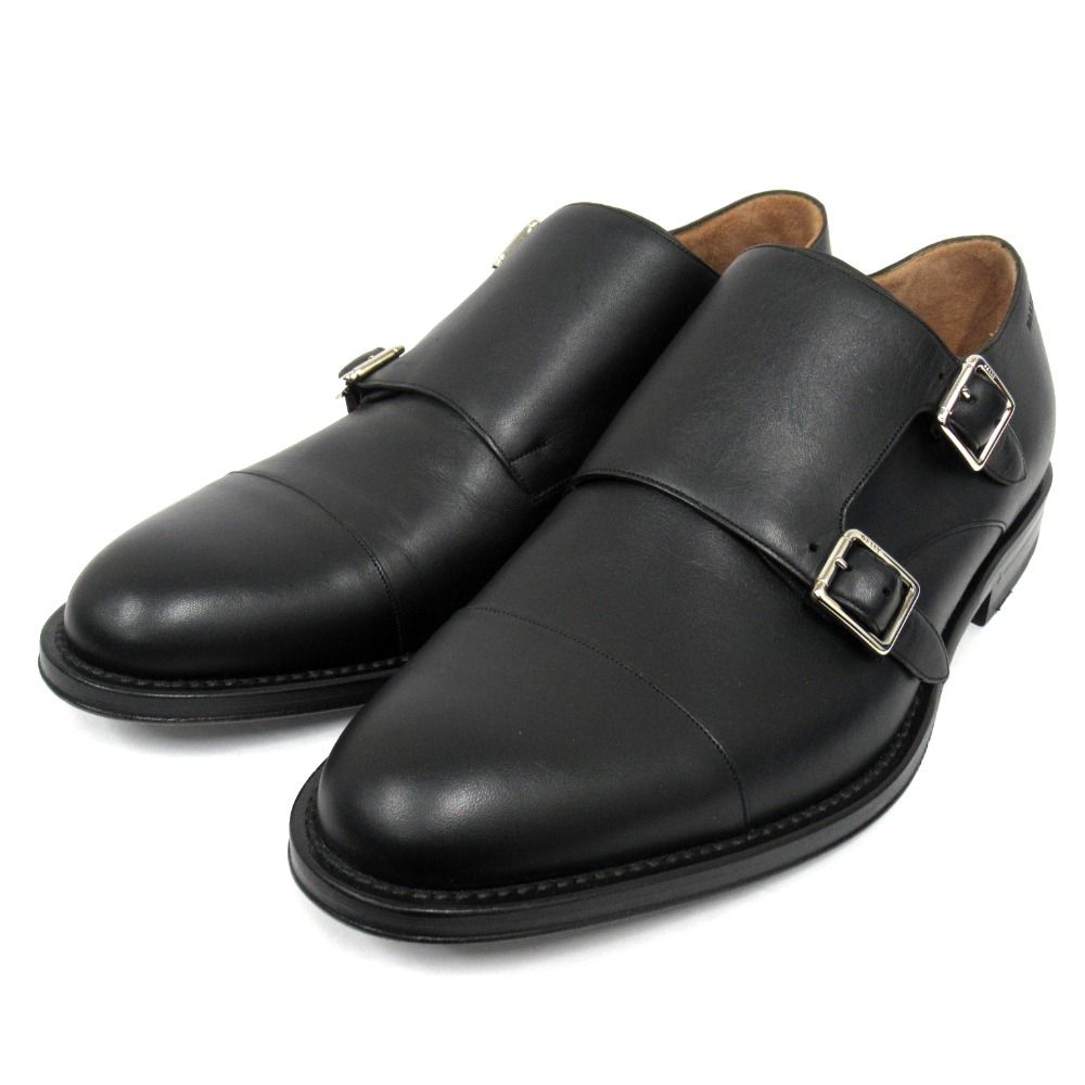 未使用 BALLY バリー ビジネス ドレス シューズ 靴 ダブルモンク