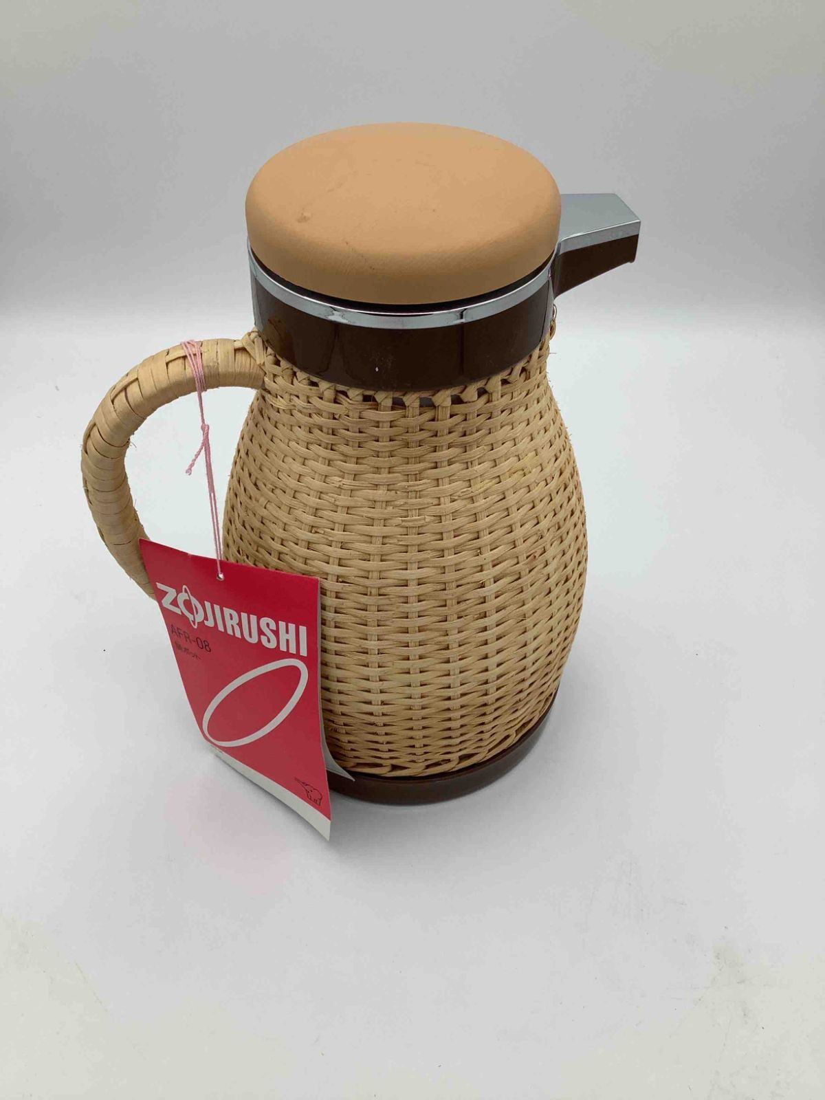 象印 天然籐製 卓上ポット 魔法瓶 0.75ℓ 昭和レトロ - メルカリ