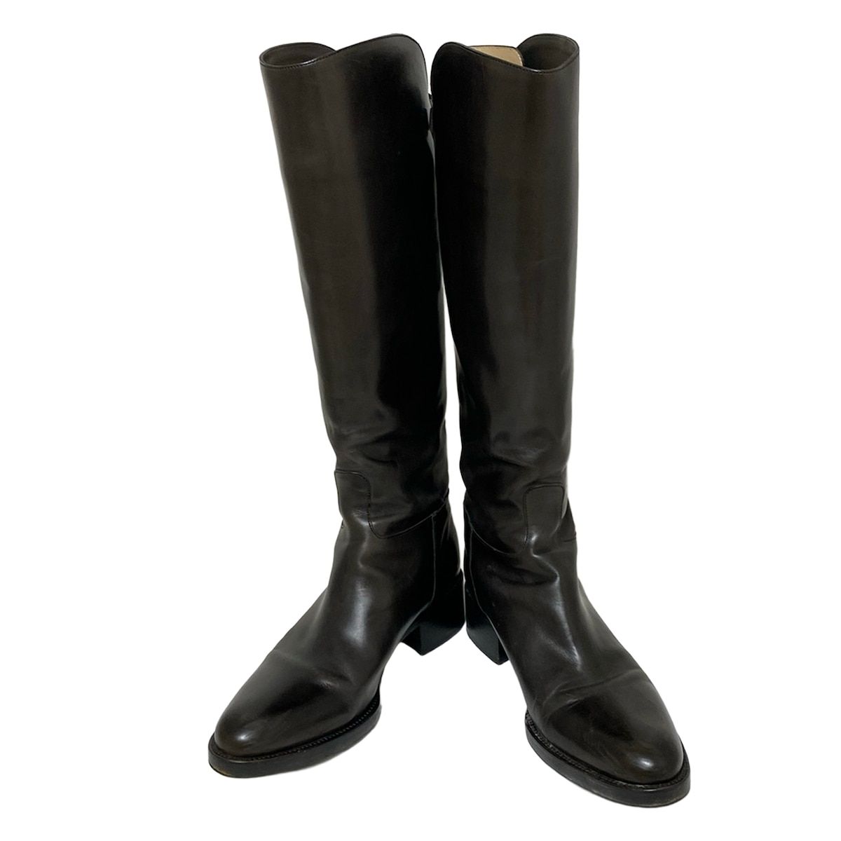 SARTORE(サルトル) ロングブーツ 37 1/2 レディース - ダークブラウン