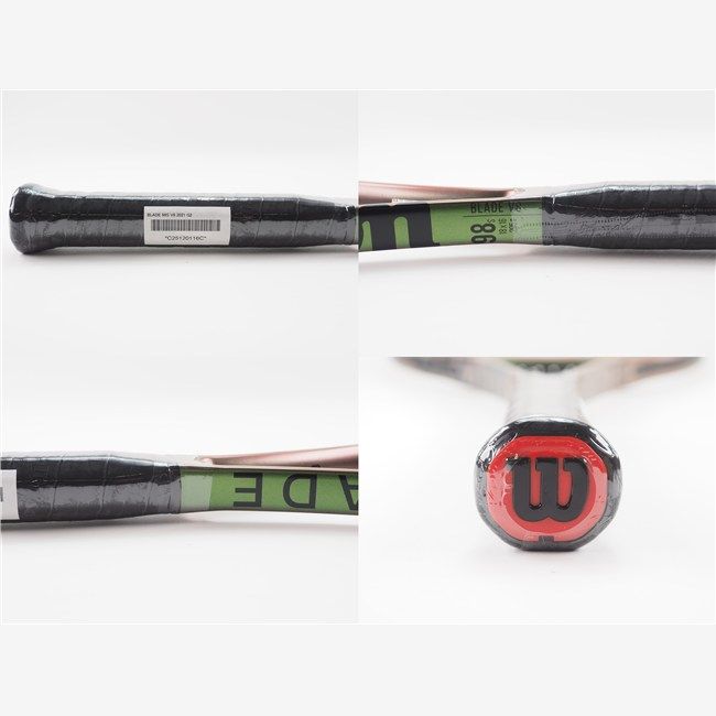 中古 テニスラケット ウィルソン ブレード 98エス V8 2021年モデル (G2