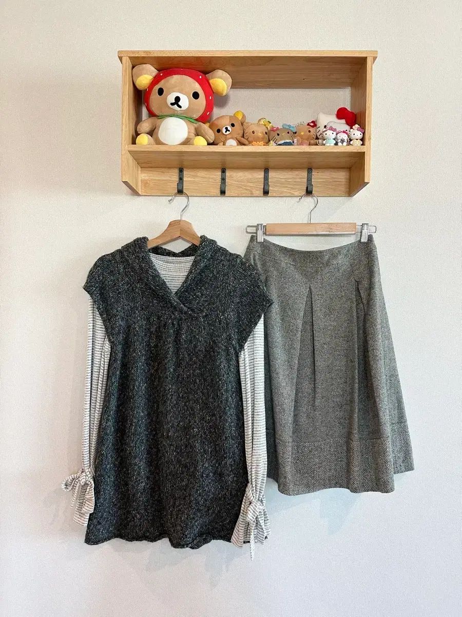 日本 ヴィンテージ はぐみ すずこ オタク 森ガール ギークシック レイヤード コーディネートセット