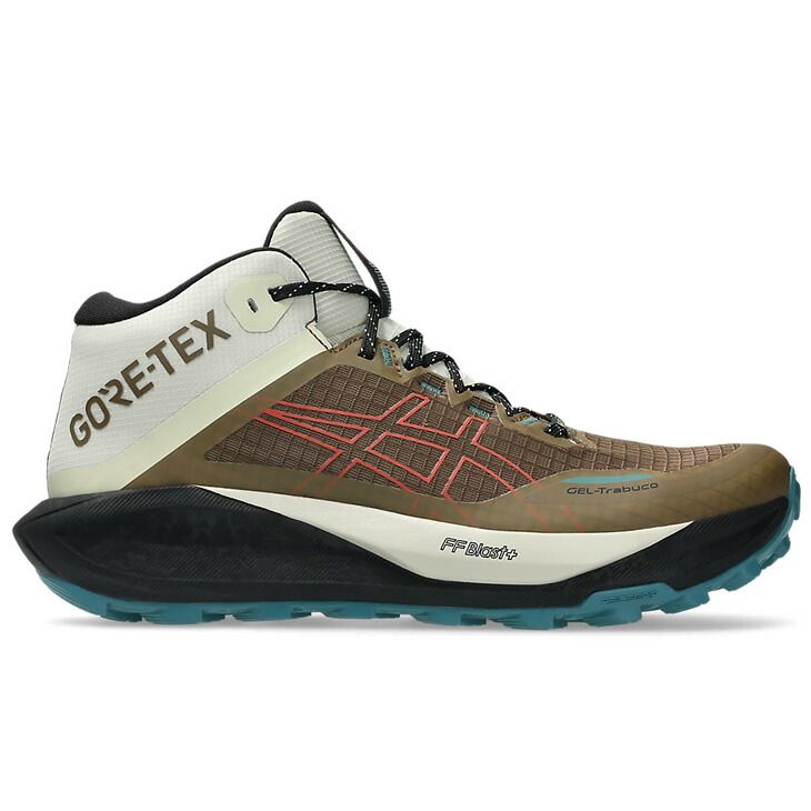 アシックス メンズ トレイルランニング シューズ 2 E相当 asics ゲルトラブーコ MT GTX ミドルカット GORE-TEX ラスト 軽量 トレイルシューズ 男性 ランニングシューズ スポーツシューズ ランシュー -6 S
