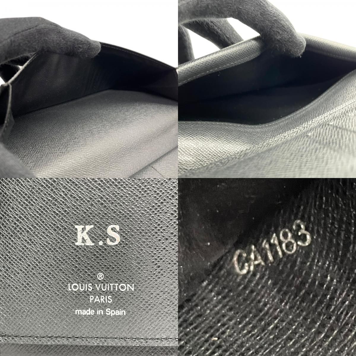 ルイ・ヴィトン Louis Vuitton タイガ ジッピーウォレット ヴェル