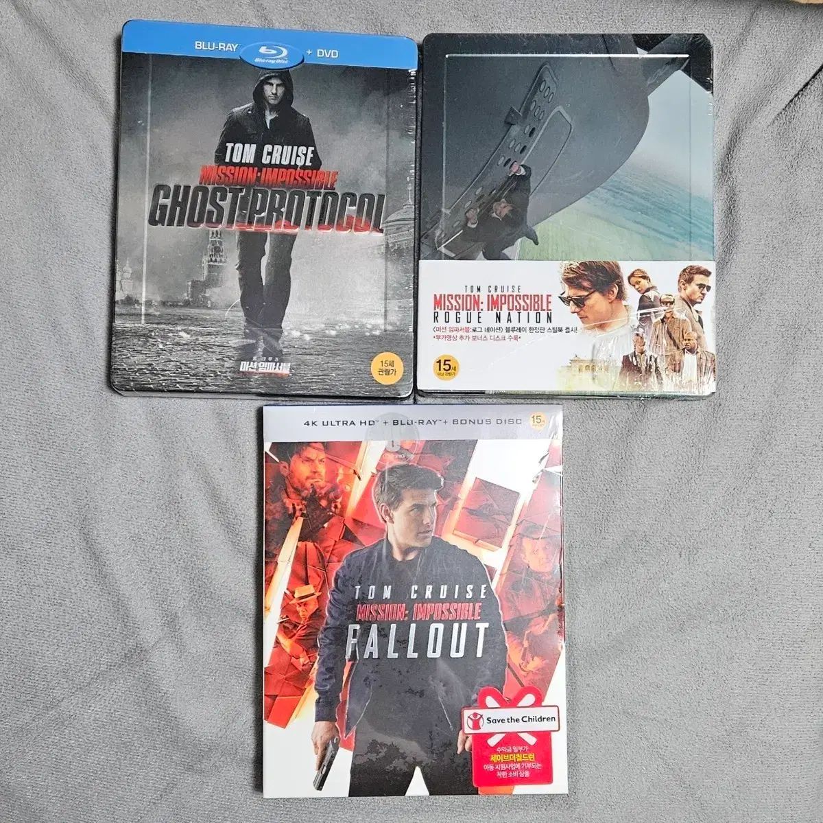 Mission 不 4 5 6 ブルーレイ Blu ray スチールブック