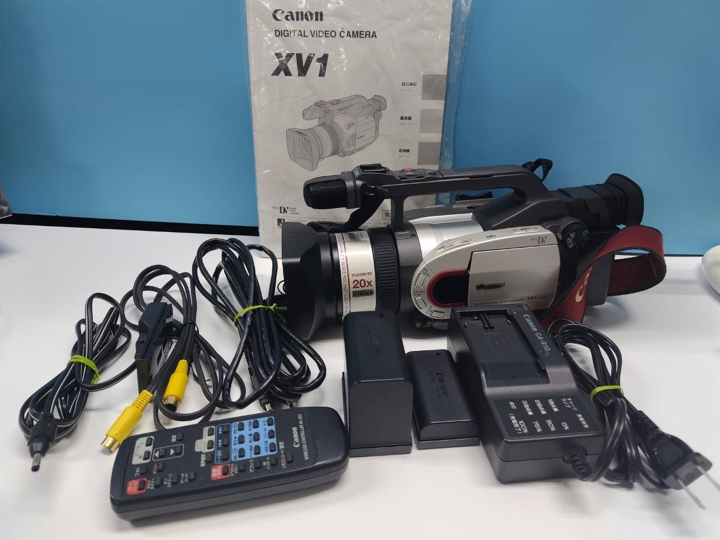 ジャンク】Canon DM-XV1 業務用ビデオカメラ - メルカリ