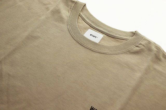 【中古】ダブルタップス WTAPS 21SS STENCIL SS TEE SIZE 05 211PCDT-ST06S ステンシル バック ロゴ 半袖 Tシャツ ダブルタップス WTAPS 21SS STENCIL SS TEE SIZE 05 211PCDT-ST06S