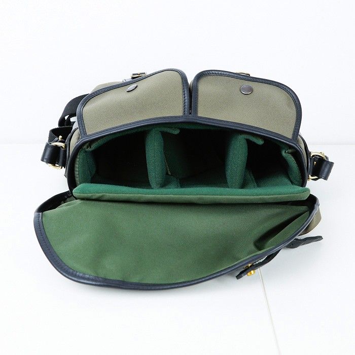 ビリンガム Billingham ハドレースモールプロ セージフアイバーナイト ブラツクレザー