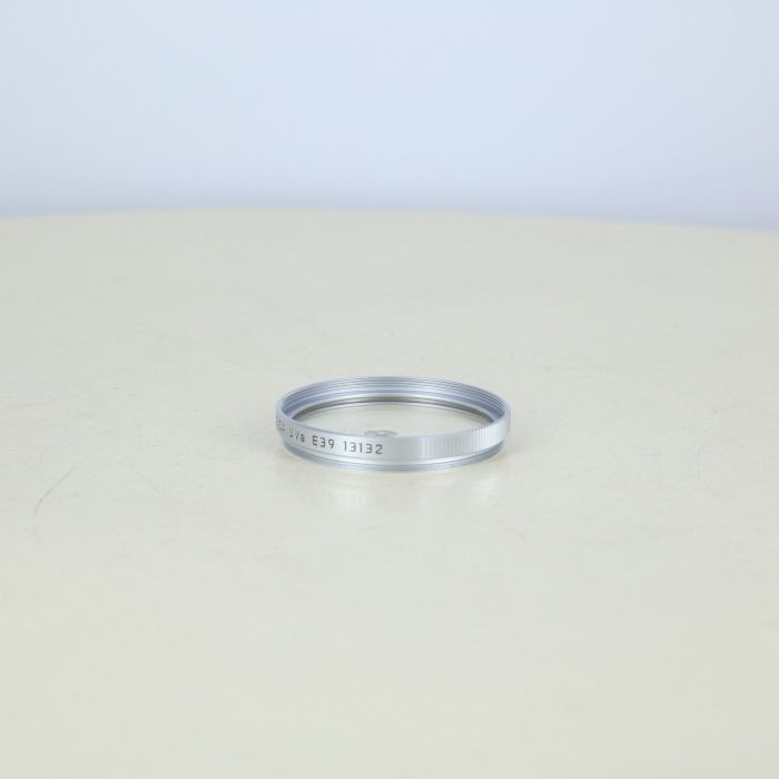 LEICA ライカ フィルター E39 UVA シルバー 13132 中古】(ライカ) Leica フィルター UVA シルバー 13132 - メルカリ