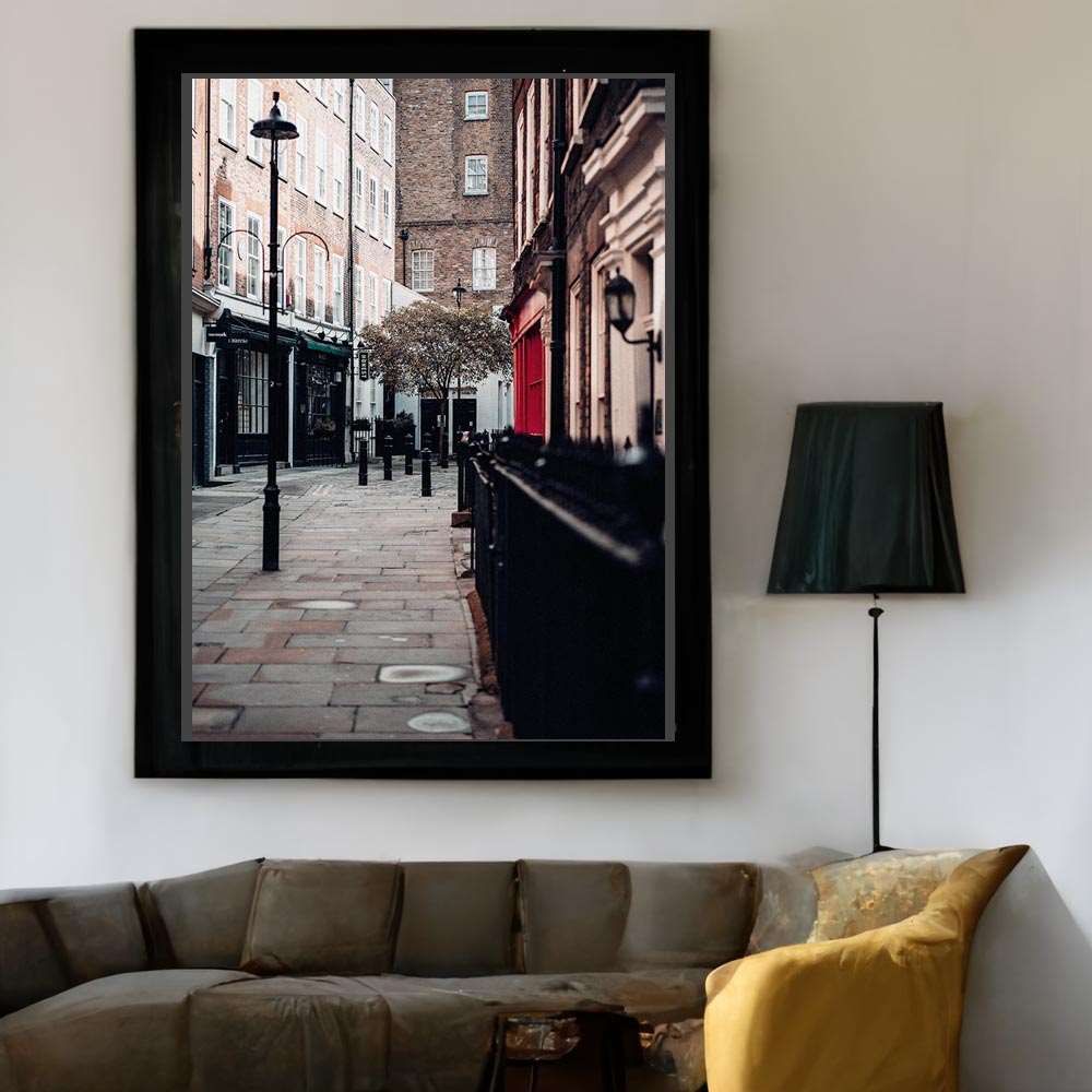 B1サイズ（約73x103cm）】【an-poster-905】海外風景 ロンドン 街角