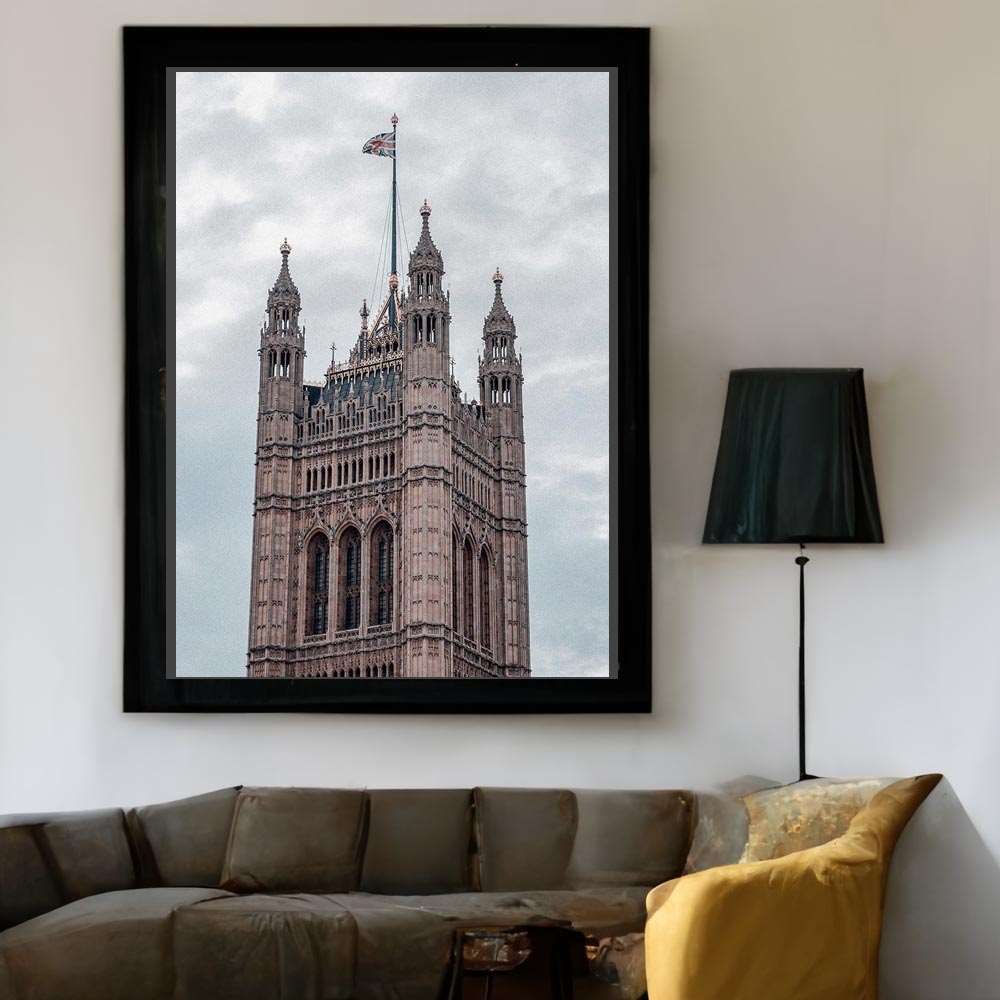 B2サイズ（約51x73cm）】【an-poster-910】海外風景 ロンドン 街角