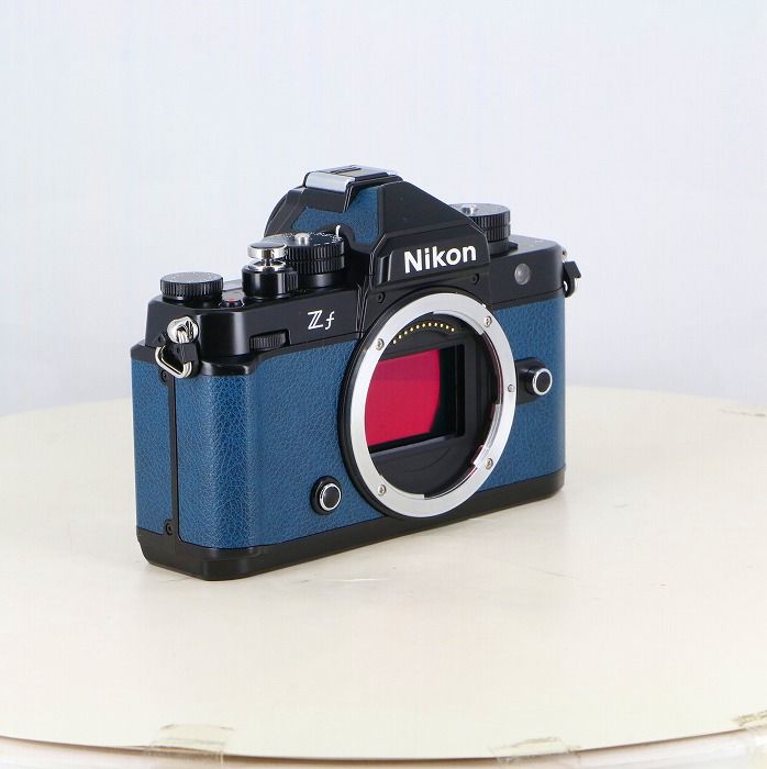 ニコン Nikon Zf ボディ エクステリア張替 インディゴブルー