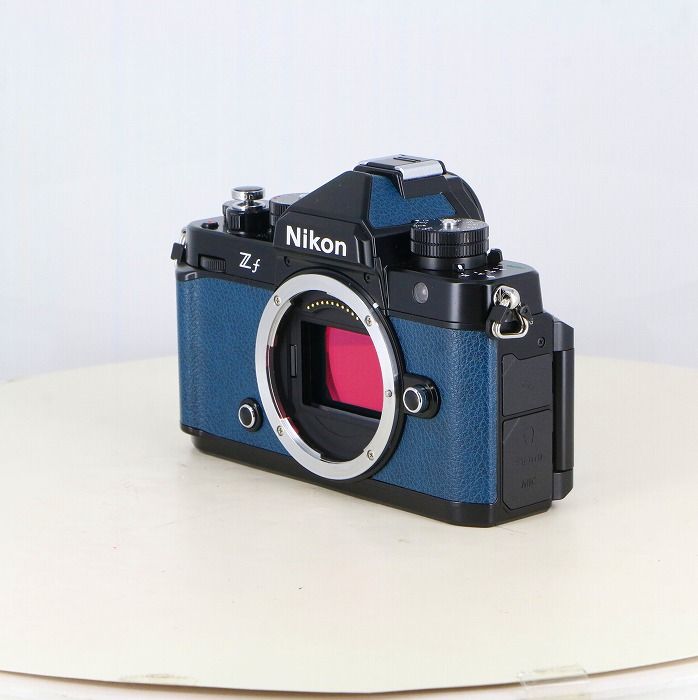ニコン Nikon Zf ボディ エクステリア張替 インディゴブルー