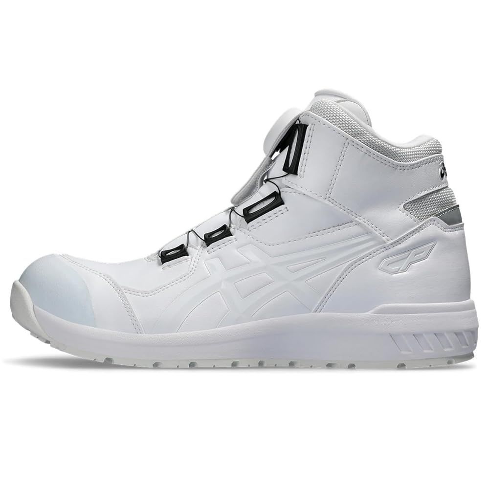 アシックスワーキング 安全靴 作業靴 ウィンジョブ CP 304 BOA JSAA A種先芯 耐滑ソール fuzeGEL搭載 ホワイト 25.0 cm