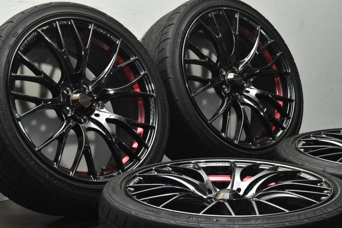 86 BRZ等に ウェッズスポーツ SA 20 R 18 in 7 5 J 45 PCD 100 ダンロップ ディレッツァ DZ 101 215 40 カローラ スポーツ インプレッサ