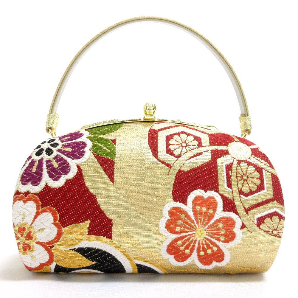 成人式 草履バッグセット フリーサイズ 正絹帯地使用 ms-2119