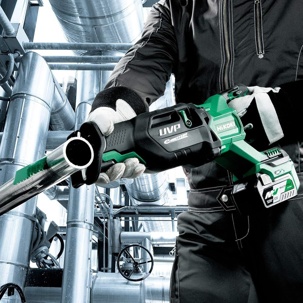 HiKOKI ハイコーキ コードレスセーバソー レシプロソー 36 V マルチボルト 充電式 リチウムイオン電池 急速充電器付 CR DA XP