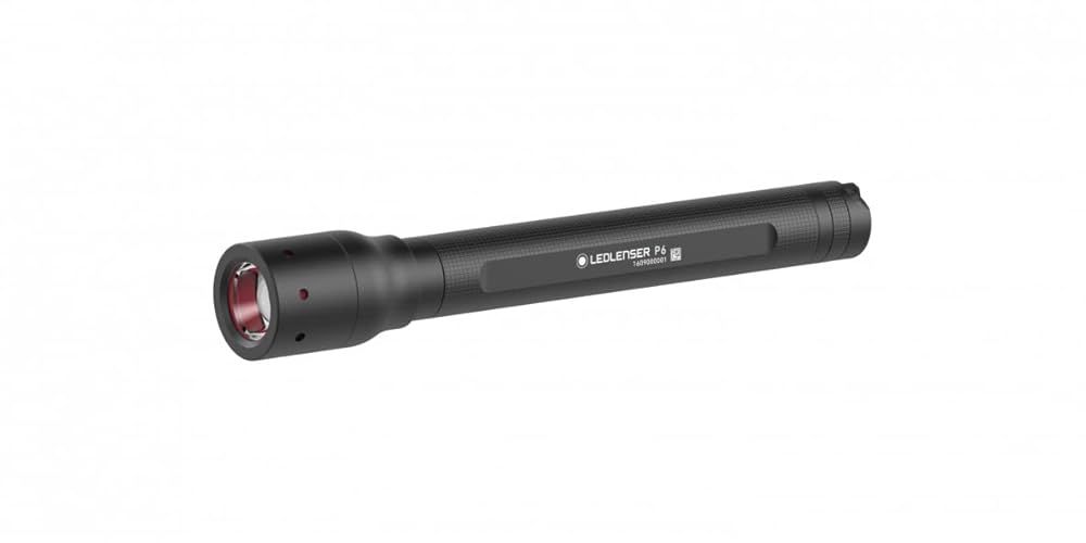 Ledlenser レッドレンザー LEDハンディライト P 6 単3アルカリ電池2本使用 懐中電灯 スリム コンパクト フォーカス 簡易包装 500922 日本