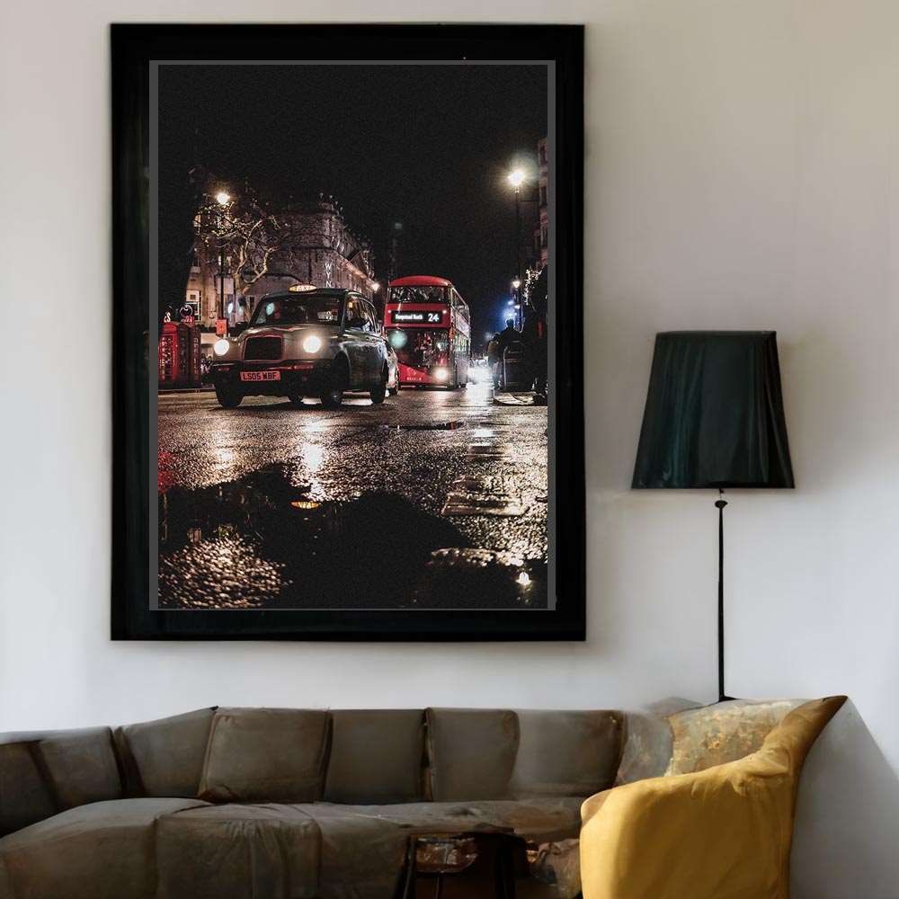 B1サイズ（約73x103cm）】【an-poster-950】海外風景 ロンドン 街角