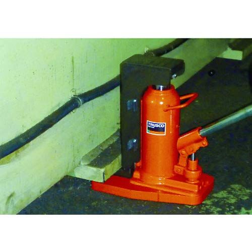  トラスコ中山 TRUSCO 爪付きジャッキ ハンドル収納タイプ 1.2 t TTJ-1.2 その他 電動工具 エア工具