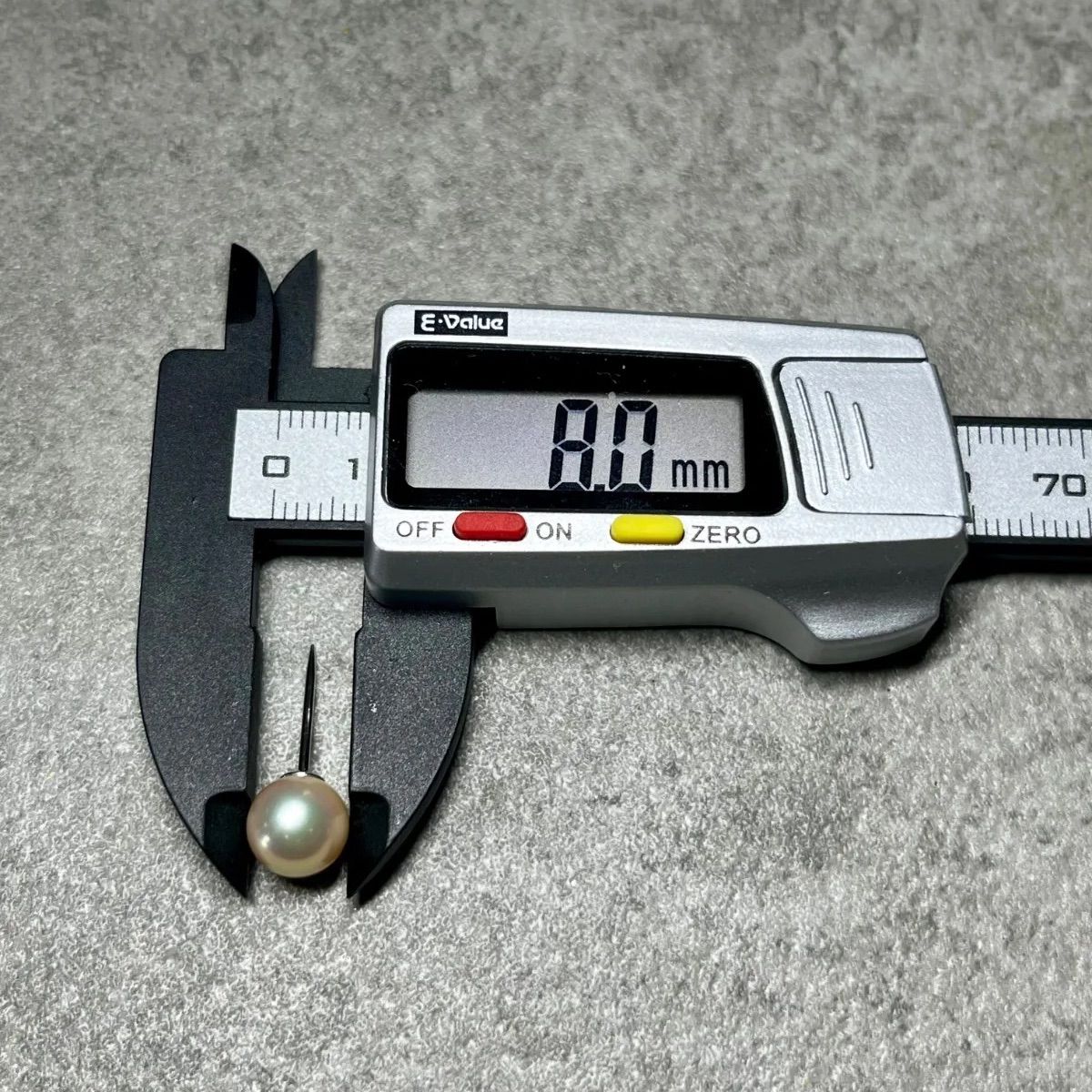 K14WG パール タイタック ネクタイピン 真珠 約8.0mm 現状品 - メルカリ