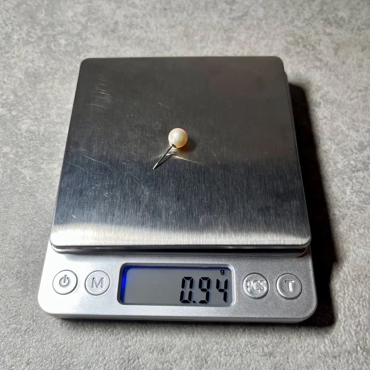 K14WG パール タイタック ネクタイピン 真珠 約8.0mm 現状品 - メルカリ