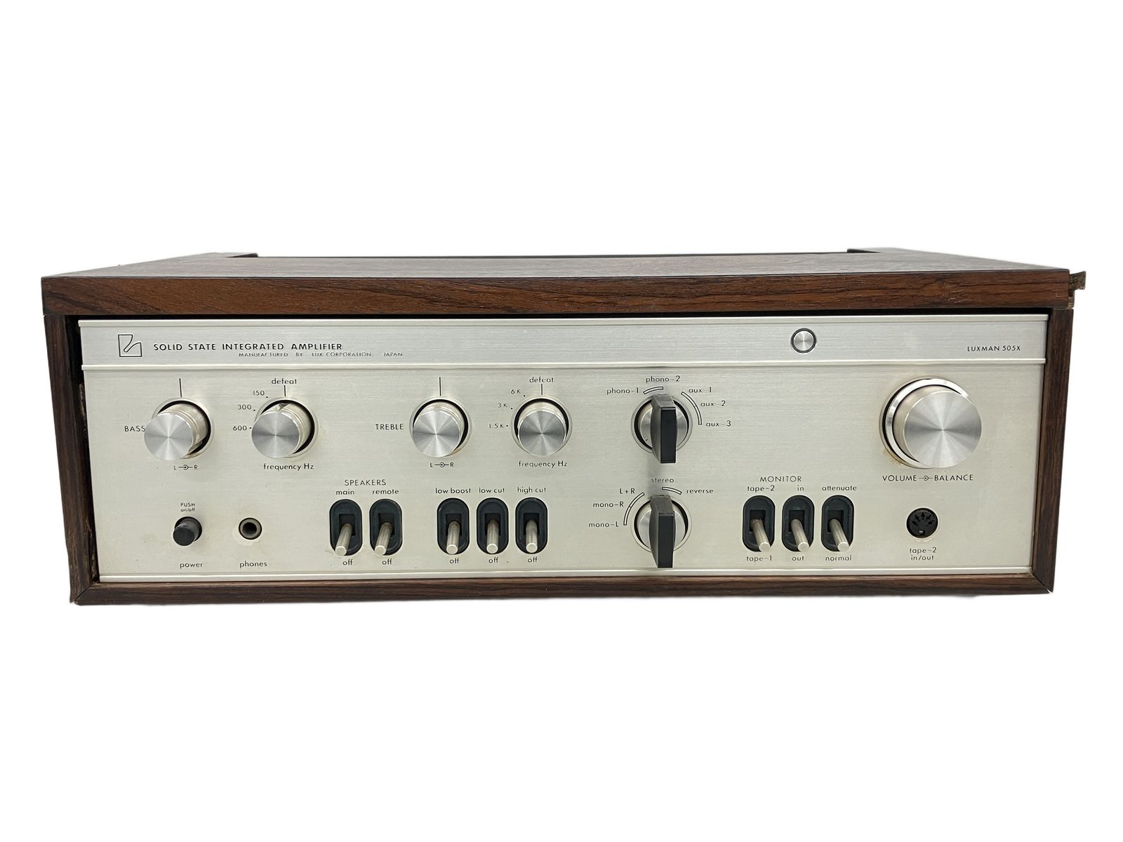 【ジャンク】LUXMAN SQ505 プリメインアンプ LUXMAN ラックスマン SQ505X プリメイン アンプ 音響機器 ジャンク