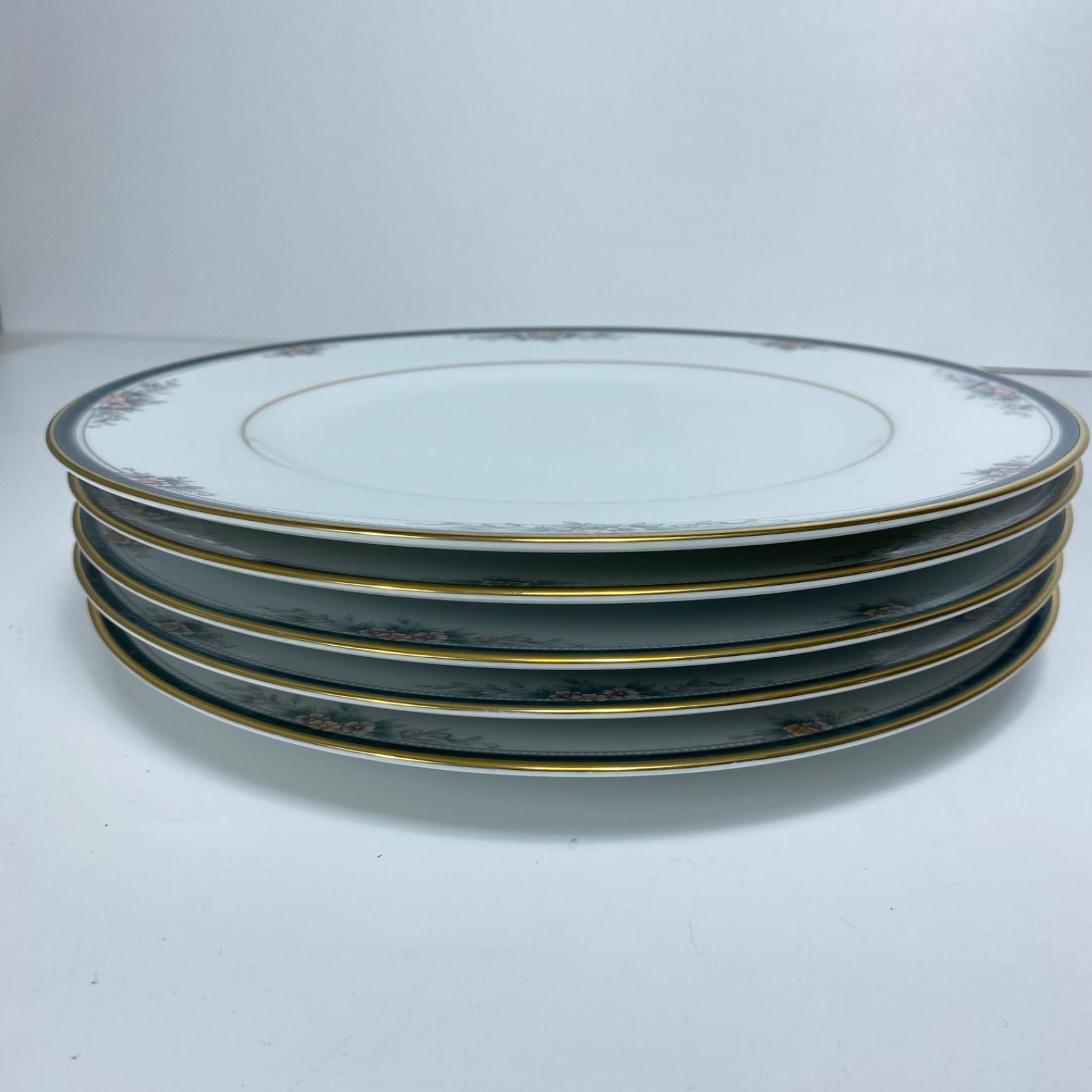 ノリタケ ISLAY 金縁 皿5枚 ノリタケ ISLAY 金縁 皿5枚 未使用品】Noritake ノリタケ 金縁 5枚皿