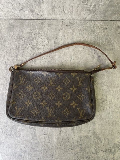 ﾌﾗﾝｽ製 Louis Vuitton ﾙｲｳﾞｨﾄﾝ ﾊﾞｯｸﾞ ｼｮﾙﾀﾞｰ ﾓﾉｸﾞﾗﾑ ﾐﾆ ｵｰﾙﾄﾞ ｳﾞｨﾝﾃｰｼﾞ ﾌﾞﾗｳﾝ