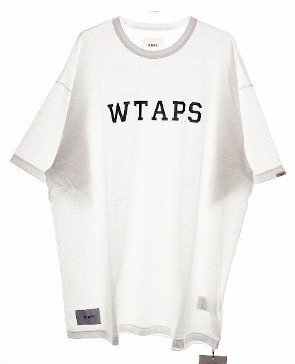 ダブルタップス WTAPS ACADEMY SS TEE WHITE SIZE 04 221ATDT-CSM17