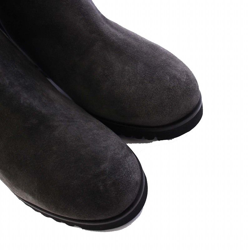 ファビオルスコーニ FABIO RUSCONI ムートンブーツ ハーフ ボア