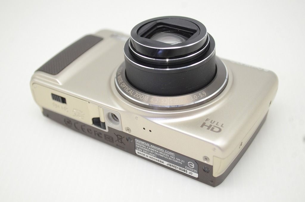 OLYMPUS オリンパス STYLUS SH-21 コンパクトデジタルカメラ ゴールド