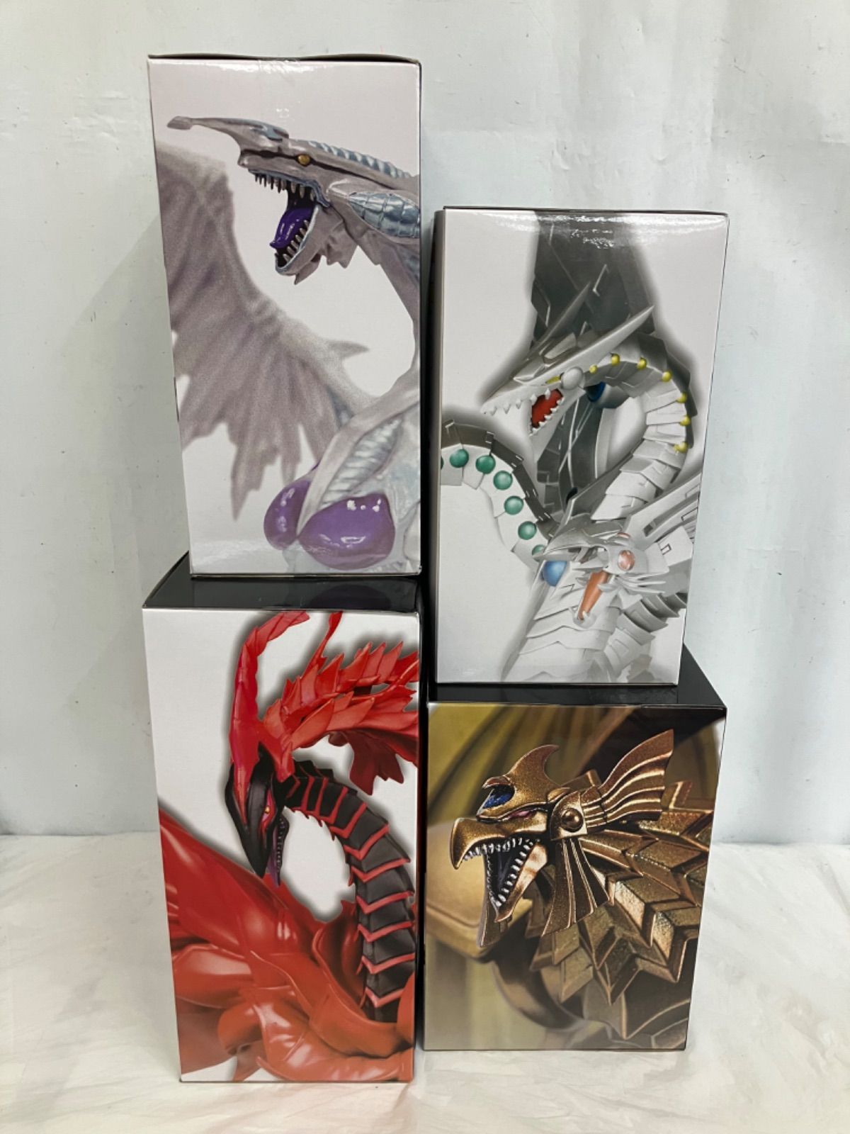 未開封 遊戯王 デュエルモンスターズ MonstersLEGION フィギュア 4種