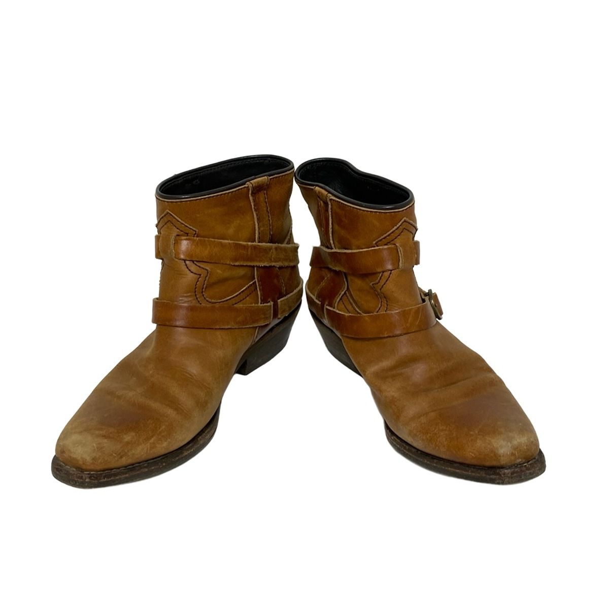 SEE BY CHLOE シーバイクロエ ショートブーツ 36 レディース - ブラウン アウトソール張替済 レザー