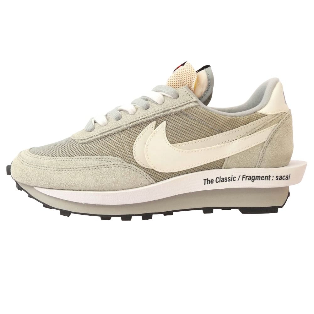NIKE ナイキ DH2684-001 × FRAGMENT フラグメント × SACAI サカイ LD WAFFLE ワッフル ローカットスニーカー グレー系 28cm【極上美品】【中古】 NIKE ナイキ DH2684-001 × FRAGMENT フラグメント × SACAI サカイ LD