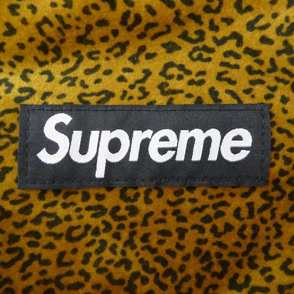 Supreme シュプリーム 25AW Velvet Backpack Tan Leopard ベルベット