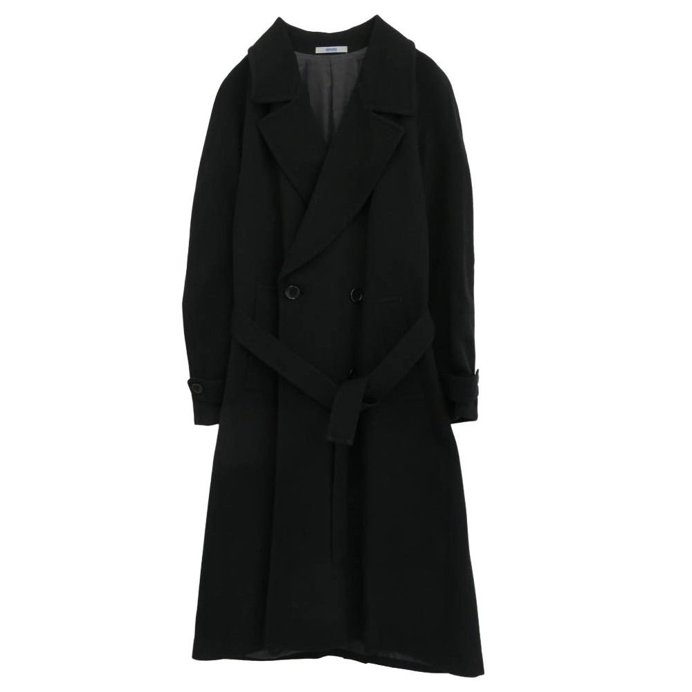 KENZO ケンゾー HOMME オム オールド ウール トレンチ コート ブラック