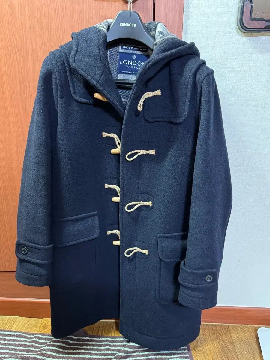 ロンドントラディッション リカ ネイビー 떡볶이 ダッフルコート