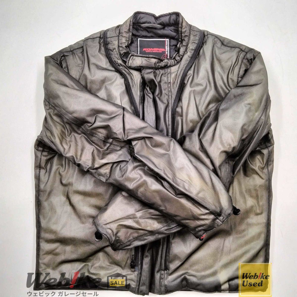 コミネ　JK-564 チタニウム ウインタージャケット - タキトゥス　Lサイズ KOMINE JK-564 チタニウムウインタージャケット タキトゥス 07-564