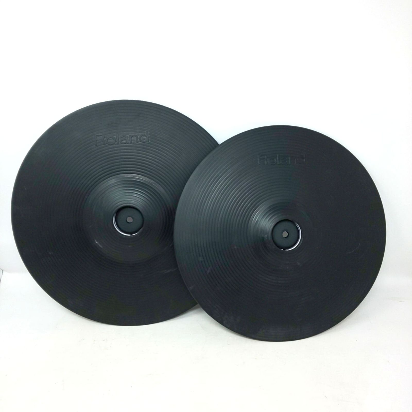 1348 A 08 Roland ローランド CY 12 C Crash 13 R Ride セット シンバルパッド 電子ドラム 打楽器 V Drums