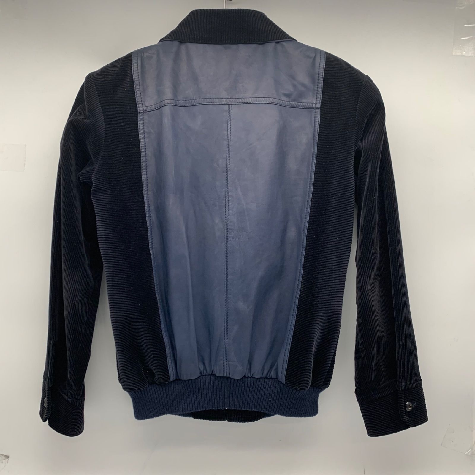 EF 1205-6-2 ROTARY GROUP ロータリーグループ レザービロード ネイビー 黒 sizeM