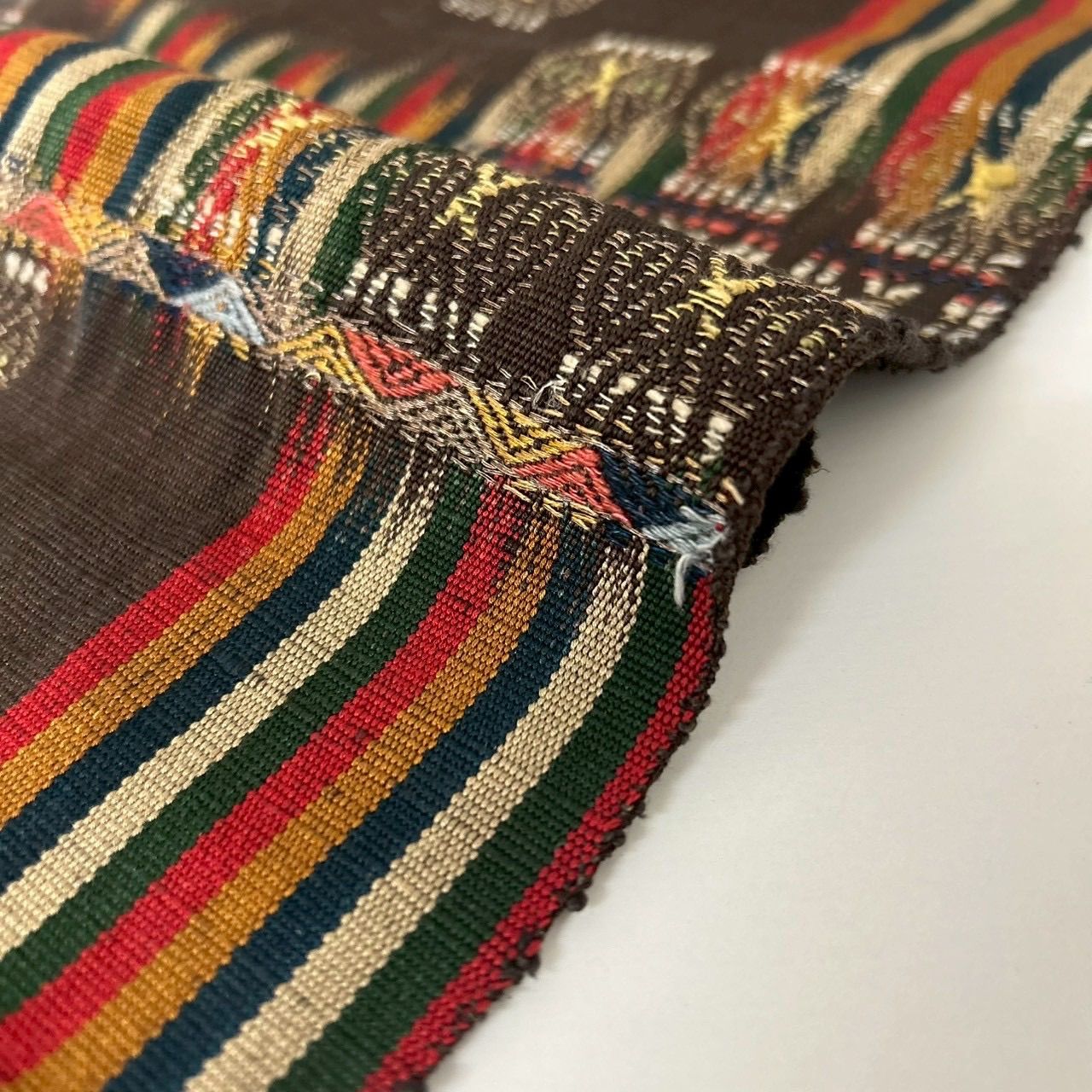 名古屋帯 紬 正絹 織柄 素敵なデザイン 八寸 MA-1808 - メルカリ